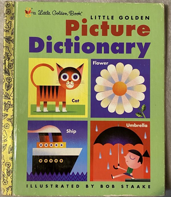 Little Golden Picture Dictionary / Little Golden Books / Poor Condition