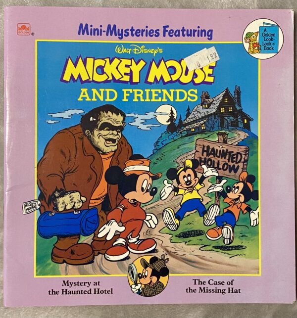 Mini Mysteries Featuring Mickey Mouse and Friends: Mystery at the Haunted Hotel The Case of the Missing Hat / Good Condition
