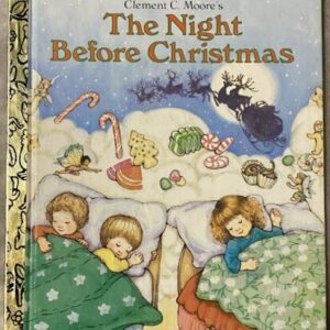 The Night Before Christmas / Clement C. Moore / Little Golden Books / Older Book Excellent Condition for Age