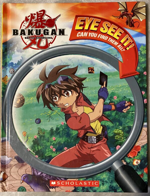 Bakugan Eye See It / Seek and Find Book / Large Book Good Condition