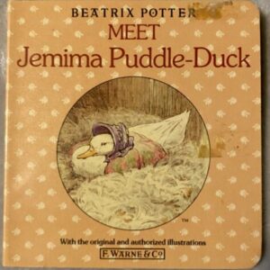 Meet Jemima Puddle Duck / Beatrix Potter / Board Book Good Condition