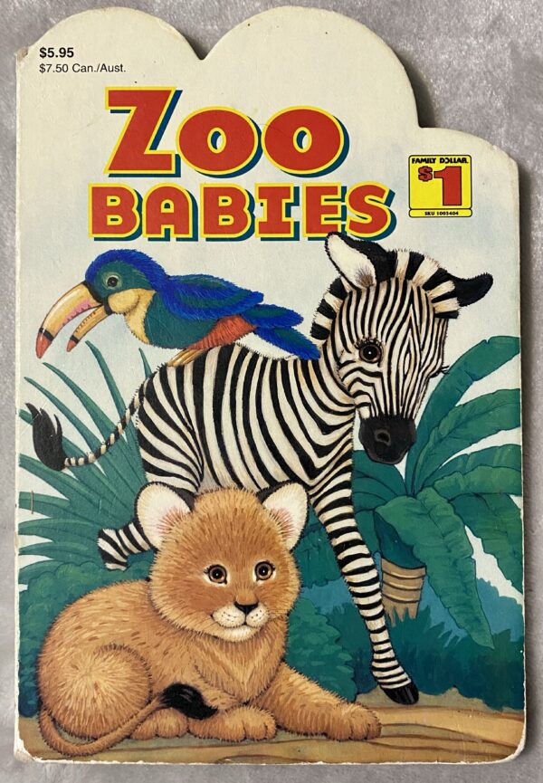 Zoo Babies / Board Book / Older Book Well-Loved Condition