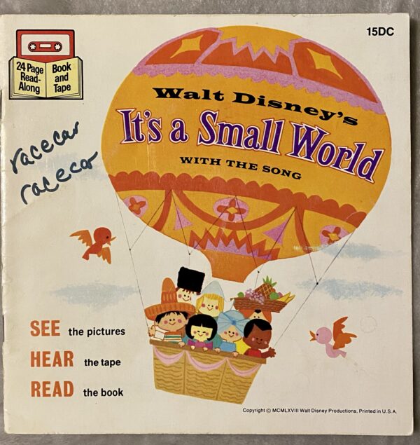 It's a Small World / Disney Storyteller Collection / Older Book Decent Condition