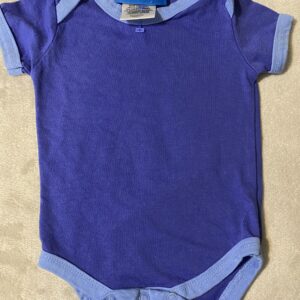 Baby Paris / 2 Tone Blue Onesie / 3-6 months / Brand New Condition!