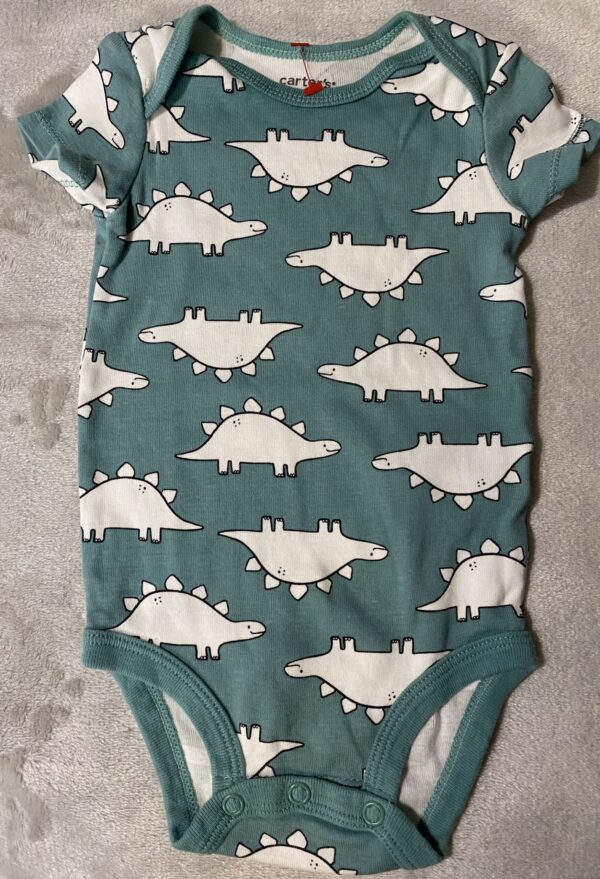 Carter's / Dinosaur Onesie / 6 months / Excellent Brand New Condition!
