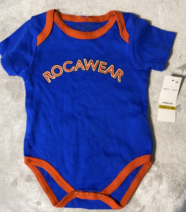 Rocawear / Blue Logo Onesie / 0-3 months / Brand New with Tags