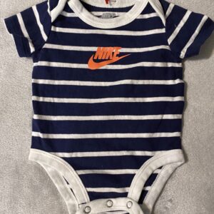 Nike / Blue Striped Onesie / 3 months / Excellent Condition!