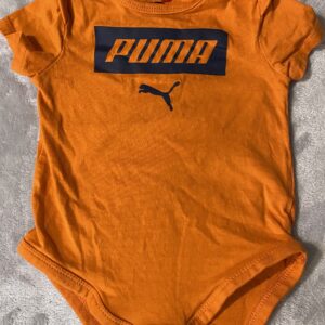 Puma / Orange Logo Onesie / 6-9 months / Excellent Condition!