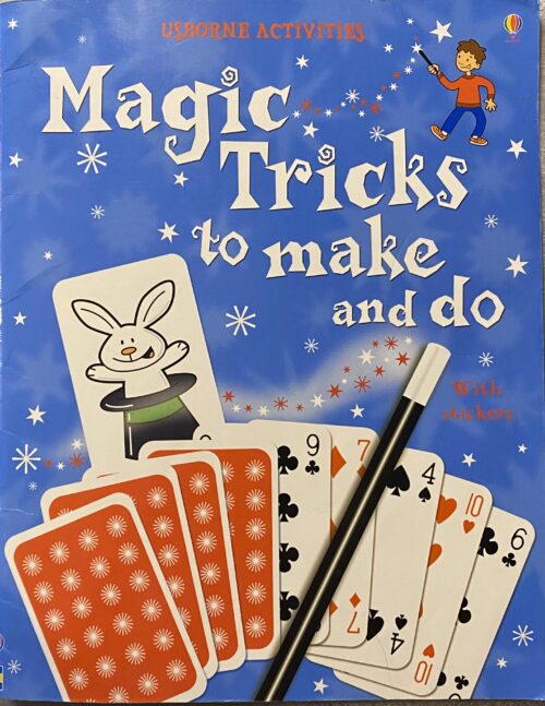 Magic Tricks to Make and Do / Usborne Activities / Oversized Paperback / Does Not Include Accessories / Book Only / Fair Condition